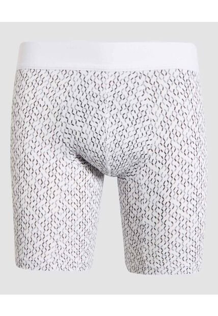 Boxer Para Hombre Filete Medio Color Blanco Marca Ostu #60000440
