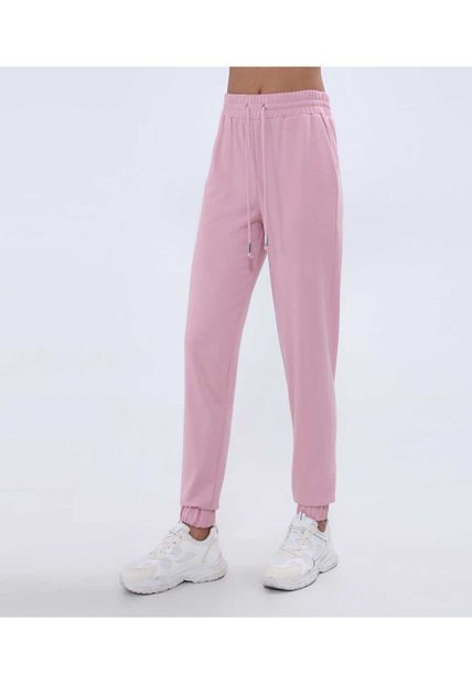 Pantalon Para Mujer Jogger Color Rosado  Marca Ostu #40070655
