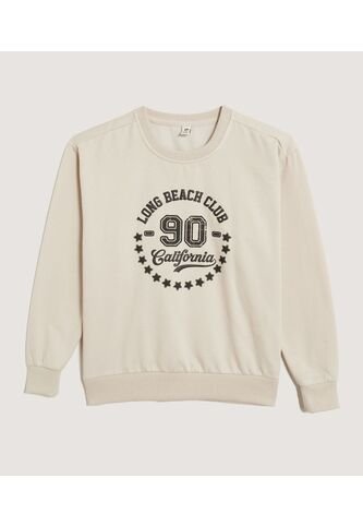 Buzo Infantil Niño Cuello Redondo Color Beige Marca Ostu #80060193 Ostu