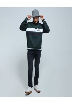 Buzo Para Hombre Cuello Alto O Cuello Tortuga Color Verde  Marca Ostu #60060410