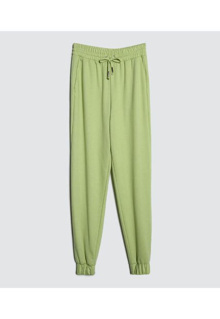 Pantalon Para Mujer Jogger Color Verde  Marca Ostu #40070654
