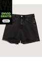 Short Para Mujer Relax Color Negro Marca Ostu #40190362 de Ostu