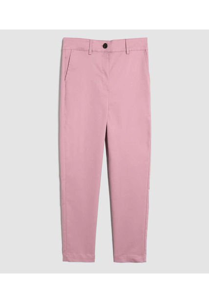 Pantalon Para Mujer Capri Color Rosapastel Marca Ostu #40070634