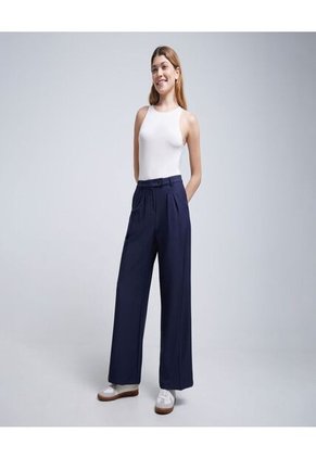 Pantalon Para Mujer Color Azul Marca Ostu #40070672