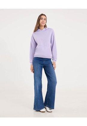 Buzo Para Mujer Hoodie Color Lila Marca Ostu #40060503