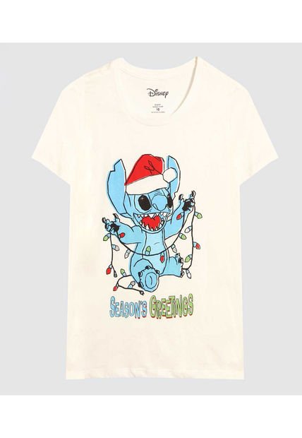 Camiseta Para Niño Manga Corta Color Crema Marca Ostu #80090239