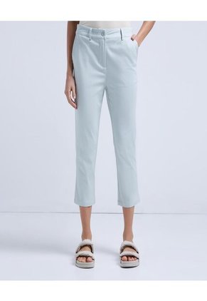 Pantalon Para Mujer Capri Color Verde Claro Marca Ostu #40070347