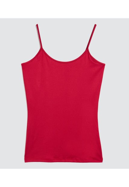 Top Para Mujer Top Color Rojo Marca Ostu #40220375