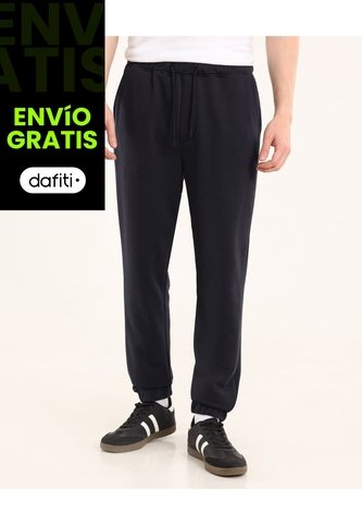 Pantalón Para Hombre Jogger Color Azul Marca Ostu #60070514 Ostu