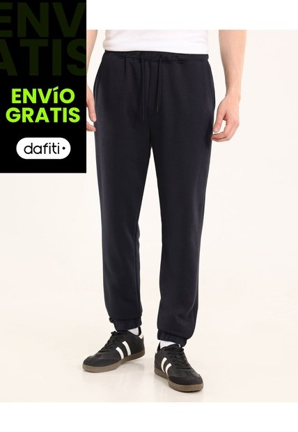 Pantalón Para Hombre Jogger Color Azul Marca Ostu #60070514