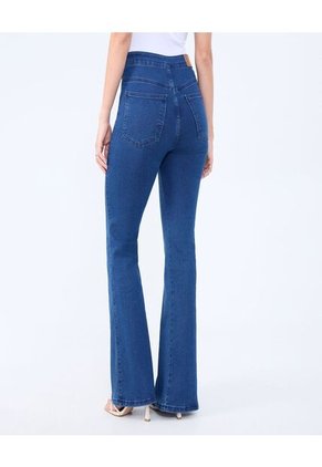 Jean Para Mujer Jeggings Flare Color Azul Marca Ostu #40160530