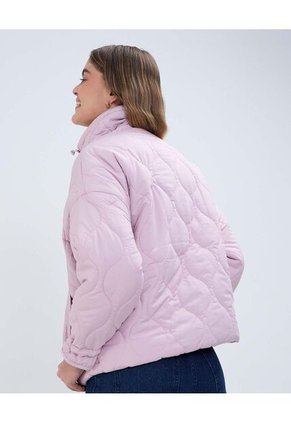 Chaqueta Para Mujer Acolchada Color Rosa Marca Ostu #40080197