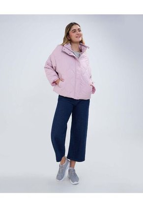 Chaqueta Para Mujer Acolchada Color Rosa Marca Ostu #40080197