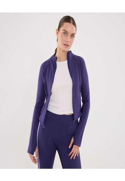 Buzo Para Mujer Cuello Alto O Cuello Tortuga Color Morado Marca Ostu #40060449