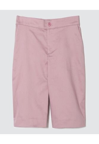 Bermuda Para Mujer  Color Lila Pastel Marca Ostu #40100070 Ostu