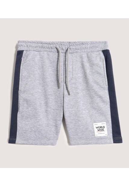 Bermuda Infantil Niño Regular Corto Color Gris Marca Ostu #80100063