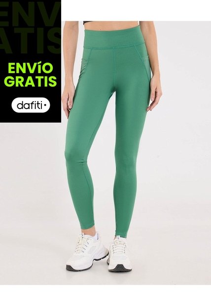 Leggins Para Mujer Largo Color Verde Marca Ostu #40230608