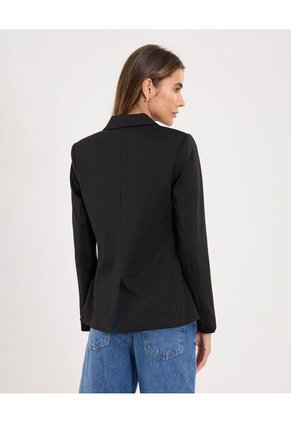 Blazer Para Mujer Blazer Color Negro Marca Ostu #40400013