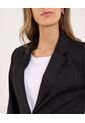 Blazer Para Mujer Blazer Color Negro Marca Ostu #40400013 de Ostu