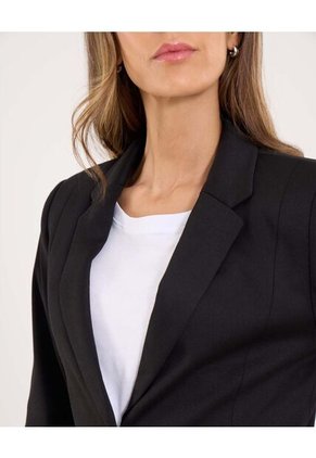 Blazer Para Mujer Blazer Color Negro Marca Ostu #40400013