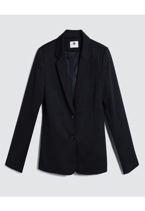 Blazer Para Mujer Blazer Color Negro Marca Ostu #40400013