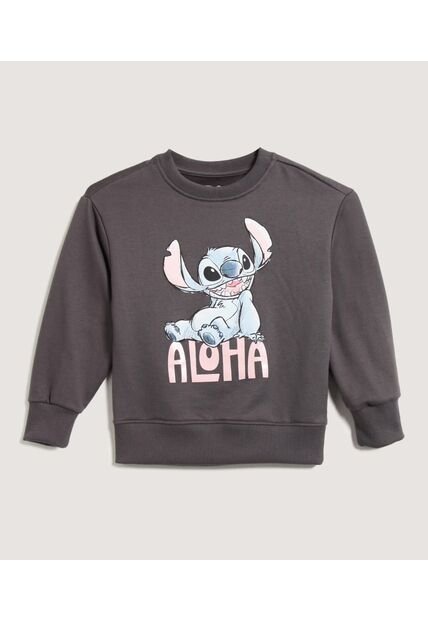 Buzo Infantil Niña Cuello Redondo Color Gris Marca Ostu #90060167
