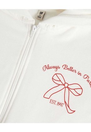 Buzo Infantil Niña Zipper Color Crema Marca Ostu #90060141