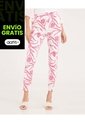 Pantalón Para Mujer Capri Color Rojo Marca Ostu #40070816 de Ostu