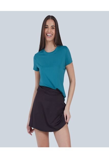 Camiseta Para Mujer Manga Corta Color Verde  Marca Ostu #40091737