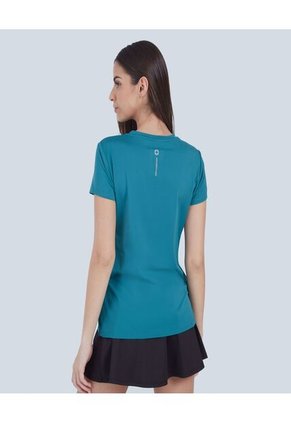 Camiseta Para Mujer Manga Corta Color Verde  Marca Ostu #40091737