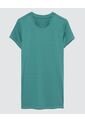 Camiseta Para Mujer Manga Corta Color Verde  Marca Ostu #40091737 de Ostu