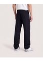 Jean Straight Clásico  Para Hombre Negro Ostu de Ostu
