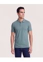 Polo Basica  Para Hombre Verde Ostu de Ostu