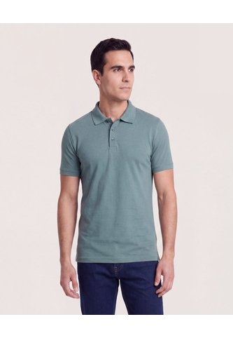 Polo Basica  Para Hombre Verde Ostu Ostu