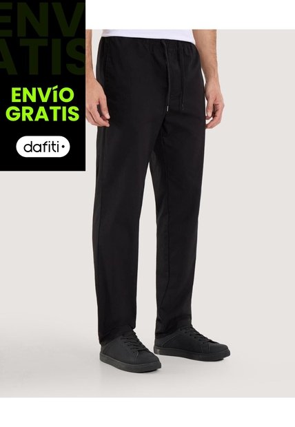 Pantalón Para Hombre Jogger Color Negro Marca Ostu #60070484