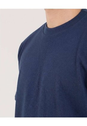 Camiseta Regular Para Hombre Azul Ostu
