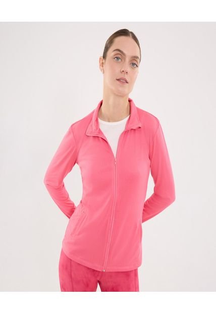 Buzo Para Mujer Cuello Alto O Cuello Tortuga Color Rosado Marca Ostu #40060453