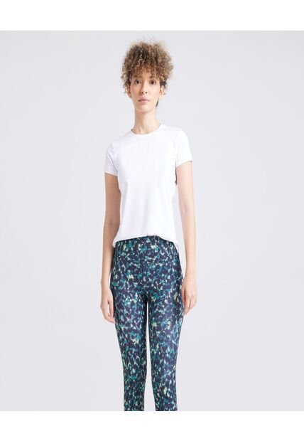 Camiseta Para Mujer Manga Corta Cuello Redondo Color Blanco Marca Ostu #40091735