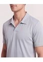 Polo Con Broches  Para Hombre Gris Ostu de Ostu