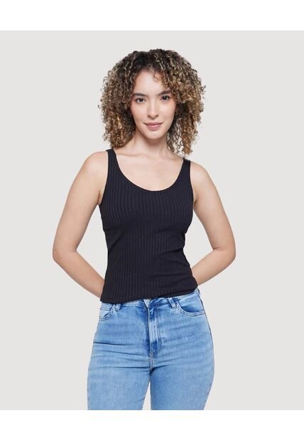 Camiseta Para Mujer Manga Sisa Color Negro Marca Ostu #40091649