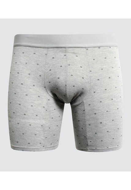 Boxer Para Hombre Filete Medio Algodón Color Gris  Marca Ostu #60000431