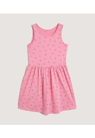 Vestido Infantil Niña M/Sisa Medio Color Rosado Marca Ostu #90170077 Ostu