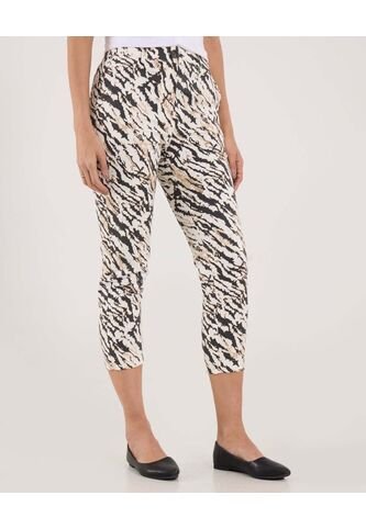 Pantalon Para Mujer Capri Color Crema Marca Ostu #40070685 Ostu