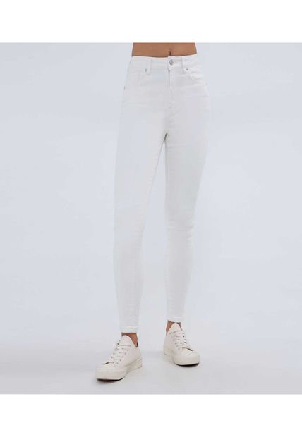 Pantalon Para Mujer 5 Bolsillos Color Crudo Marca Ostu #40070544