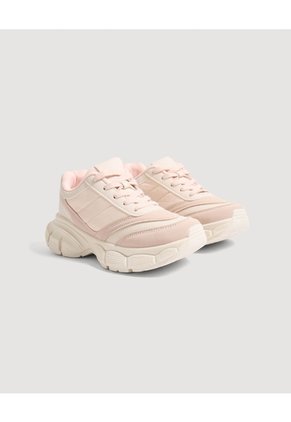 Tenis Chunky Para Mujer Rosado Ostu