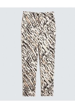 Pantalon Para Mujer Capri Color Crema Marca Ostu #40070685