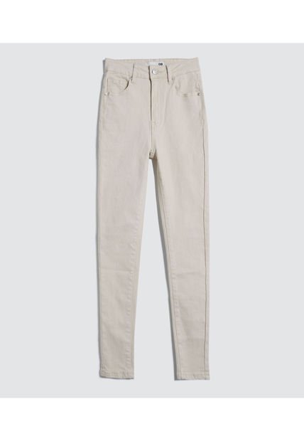 Pantalon Para Mujer 5 Bolsillos Color Beige Marca Ostu #40070544