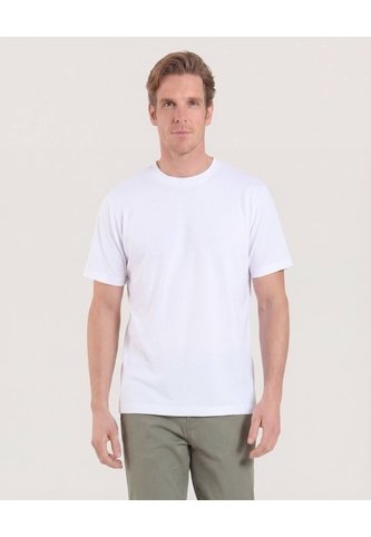 Camiseta Regular  Para Hombre Blanco Ostu Ostu
