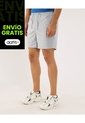 Bermuda Para Hombre Deportiva Medio Color Gris Marca Ostu #60100465 de Ostu