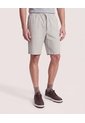 Bermuda Resort Con Cordón De Ajuste  Para Hombre Gris Ostu de Ostu